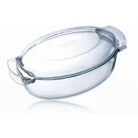 Pyrex ovenschaal met deksel 5.8 liter